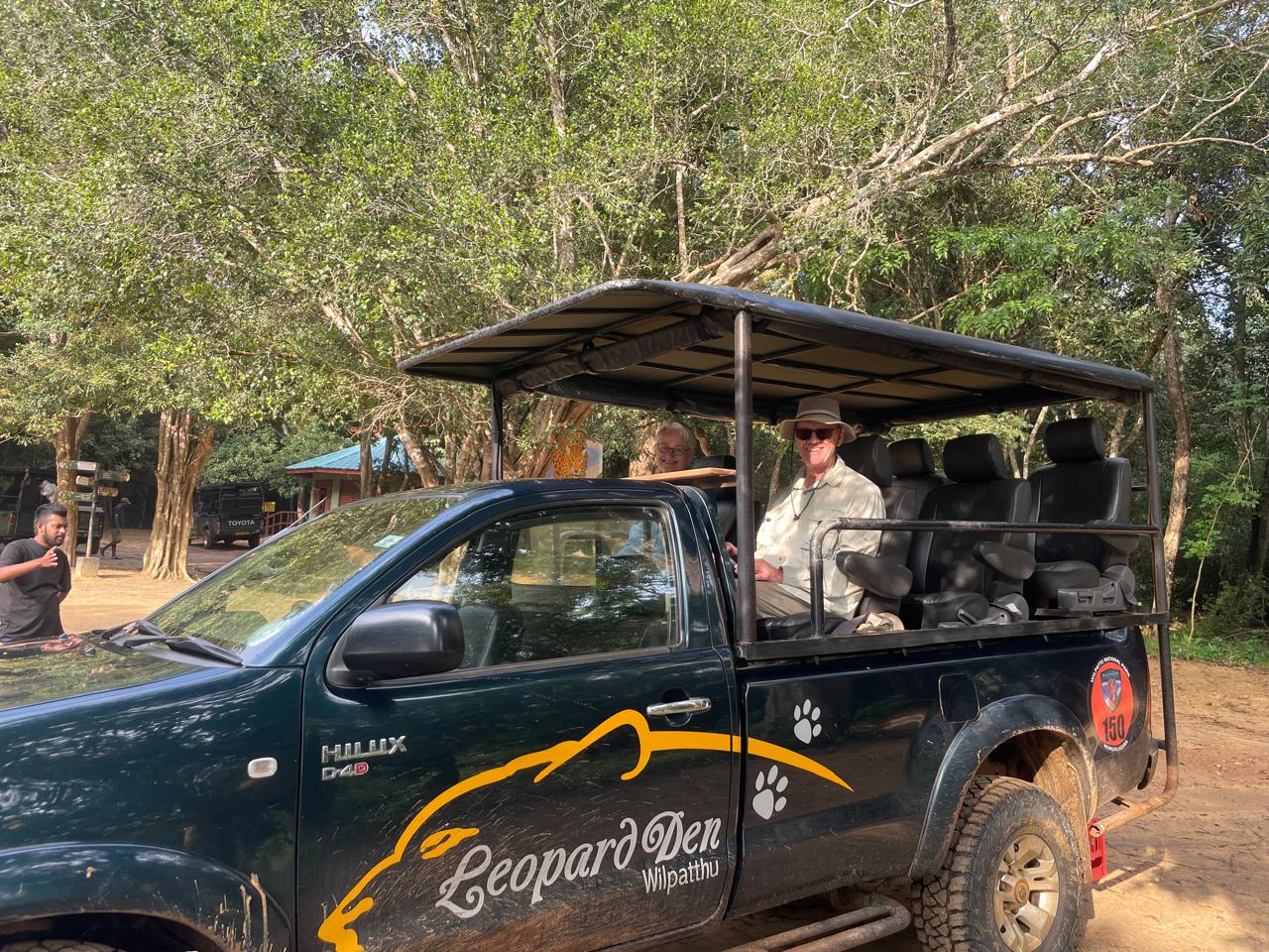 Safari jeep arrangement with private driver support in Sri Lanka
